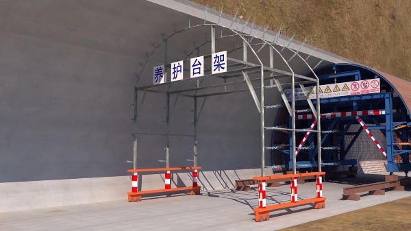 上城区隧道施工动画制作公司 - 隧道施工工艺和施工方法 - 隧道施工汇报动画视频 - bim 工程施工动画